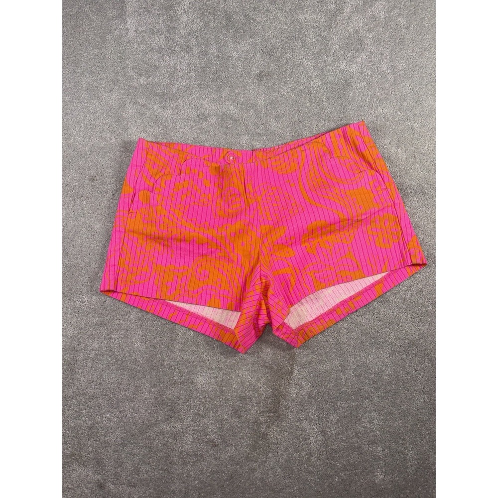 lilly pulitzer sea‎ and be seen callahan shorts scalloped pockets 4